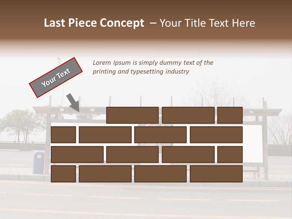 Roadside Advertising Message PowerPoint Template