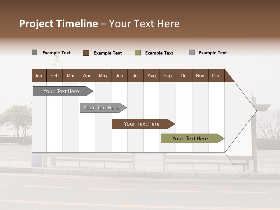 Roadside Advertising Message PowerPoint Template