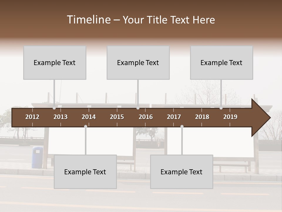 Roadside Advertising Message PowerPoint Template