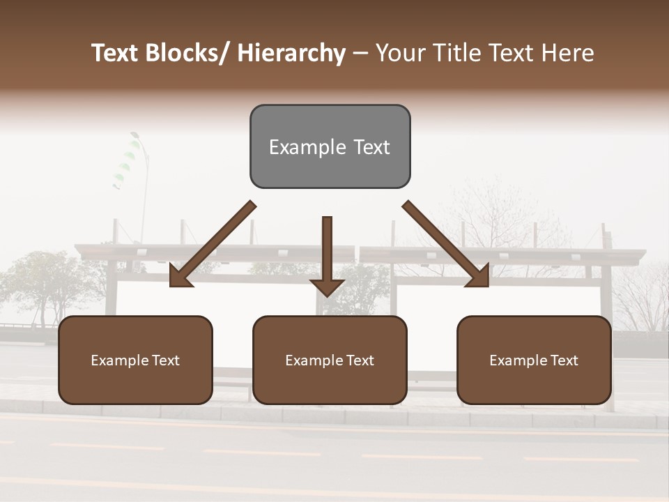 Roadside Advertising Message PowerPoint Template