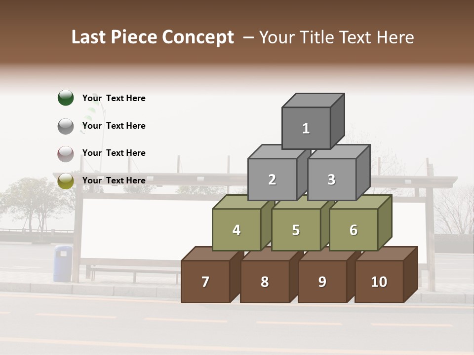 Roadside Advertising Message PowerPoint Template