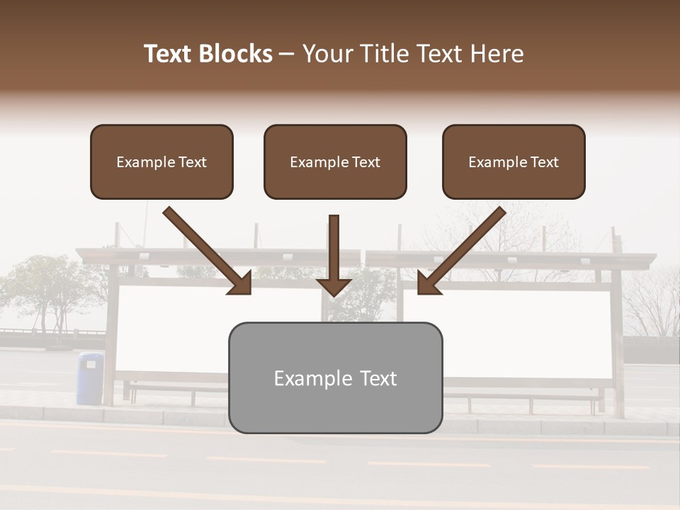 Roadside Advertising Message PowerPoint Template