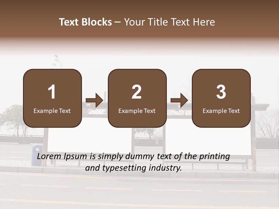 Roadside Advertising Message PowerPoint Template