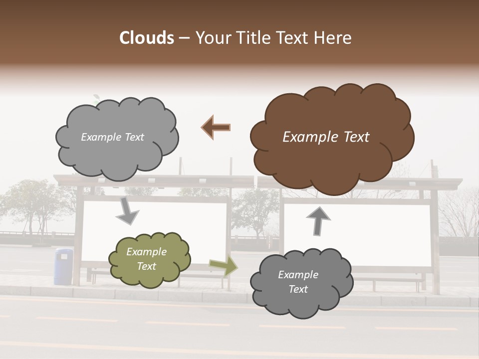 Roadside Advertising Message PowerPoint Template