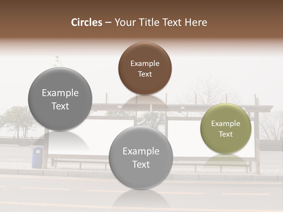 Roadside Advertising Message PowerPoint Template