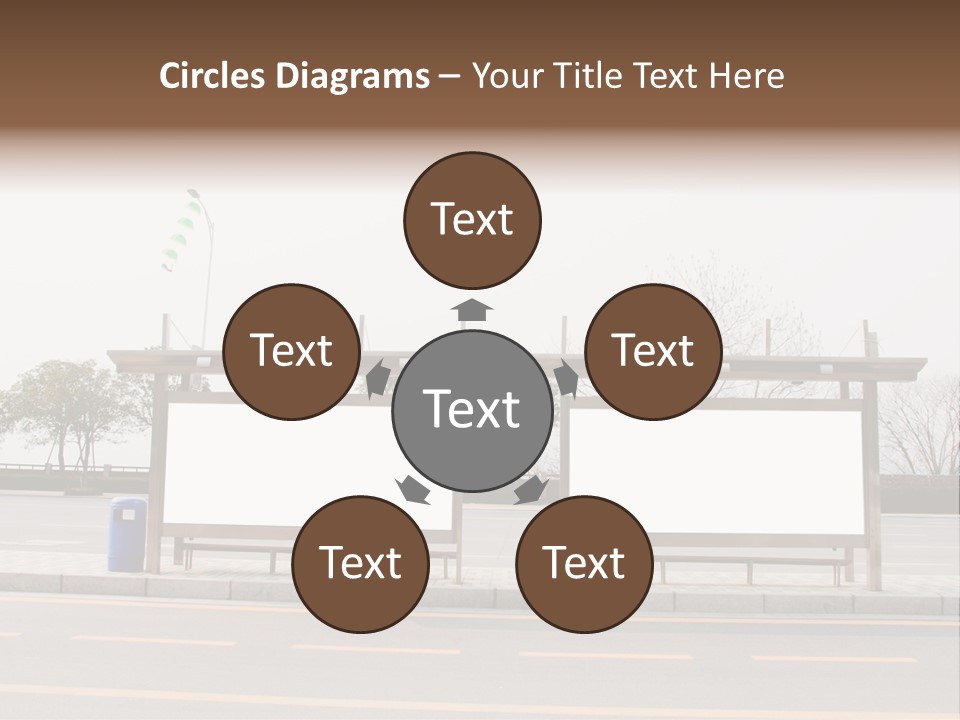 Roadside Advertising Message PowerPoint Template