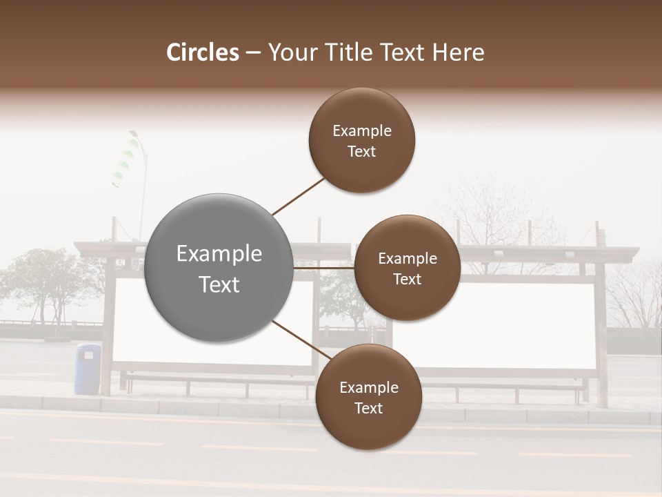 Roadside Advertising Message PowerPoint Template