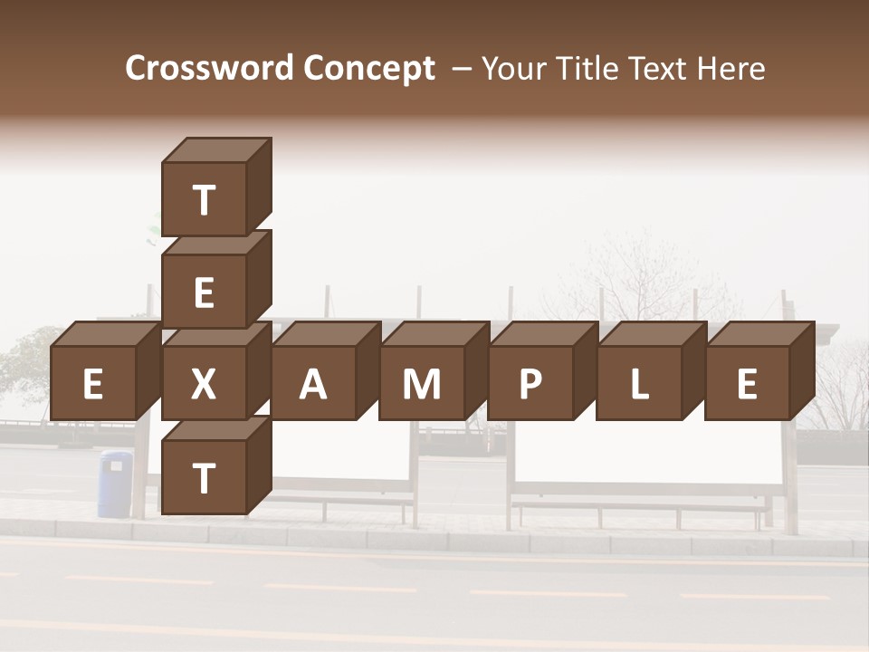 Roadside Advertising Message PowerPoint Template
