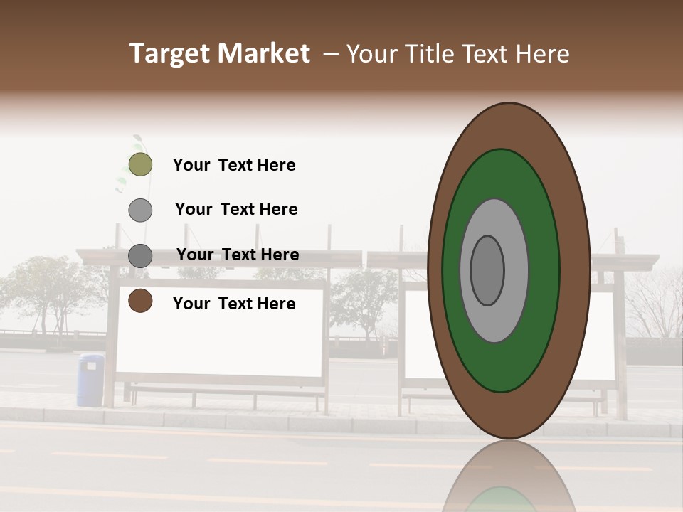 Roadside Advertising Message PowerPoint Template