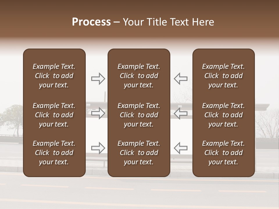Roadside Advertising Message PowerPoint Template