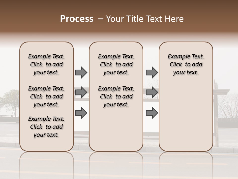 Roadside Advertising Message PowerPoint Template