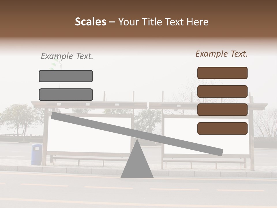 Roadside Advertising Message PowerPoint Template