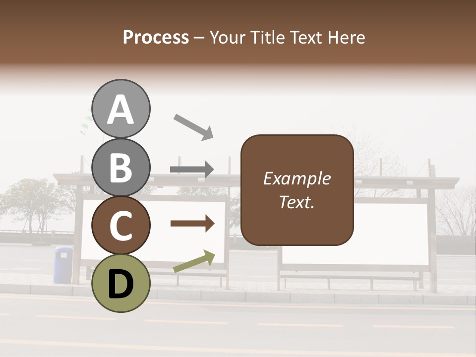 Roadside Advertising Message PowerPoint Template