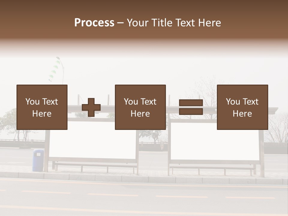 Roadside Advertising Message PowerPoint Template