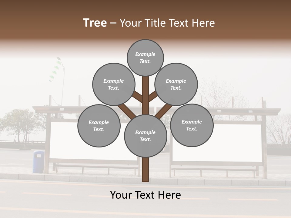 Roadside Advertising Message PowerPoint Template