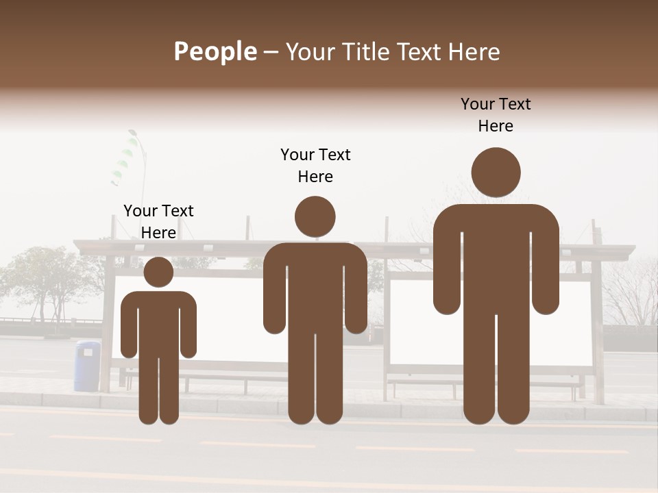 Roadside Advertising Message PowerPoint Template