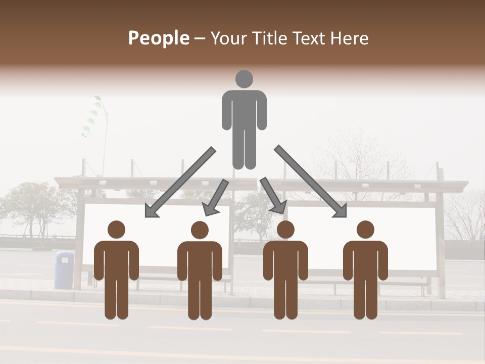 Roadside Advertising Message PowerPoint Template