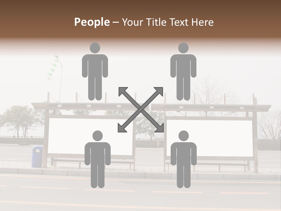 Roadside Advertising Message PowerPoint Template