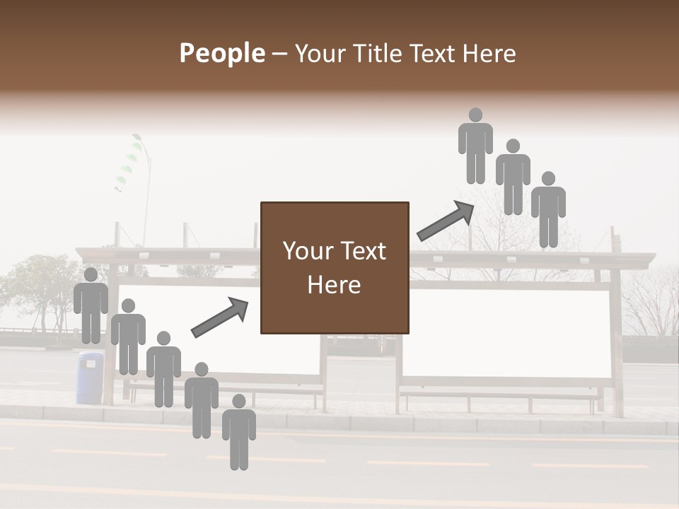 Roadside Advertising Message PowerPoint Template