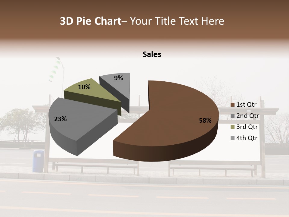 Roadside Advertising Message PowerPoint Template