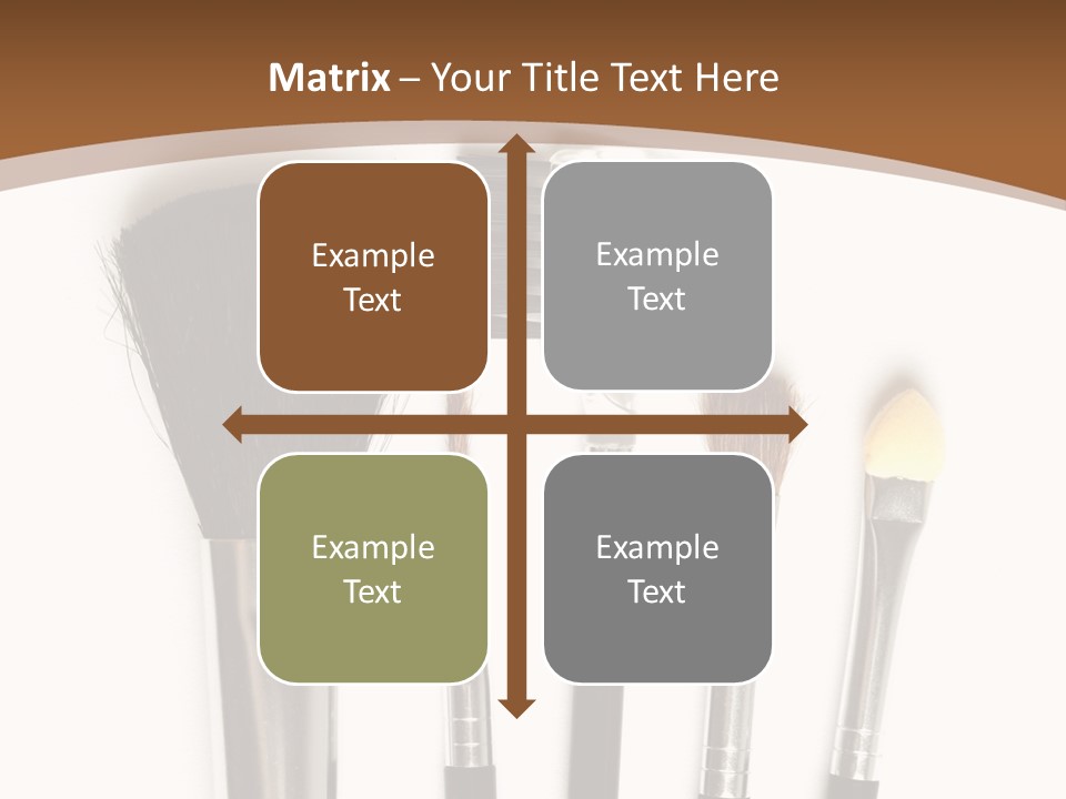 Make White Brush PowerPoint Template