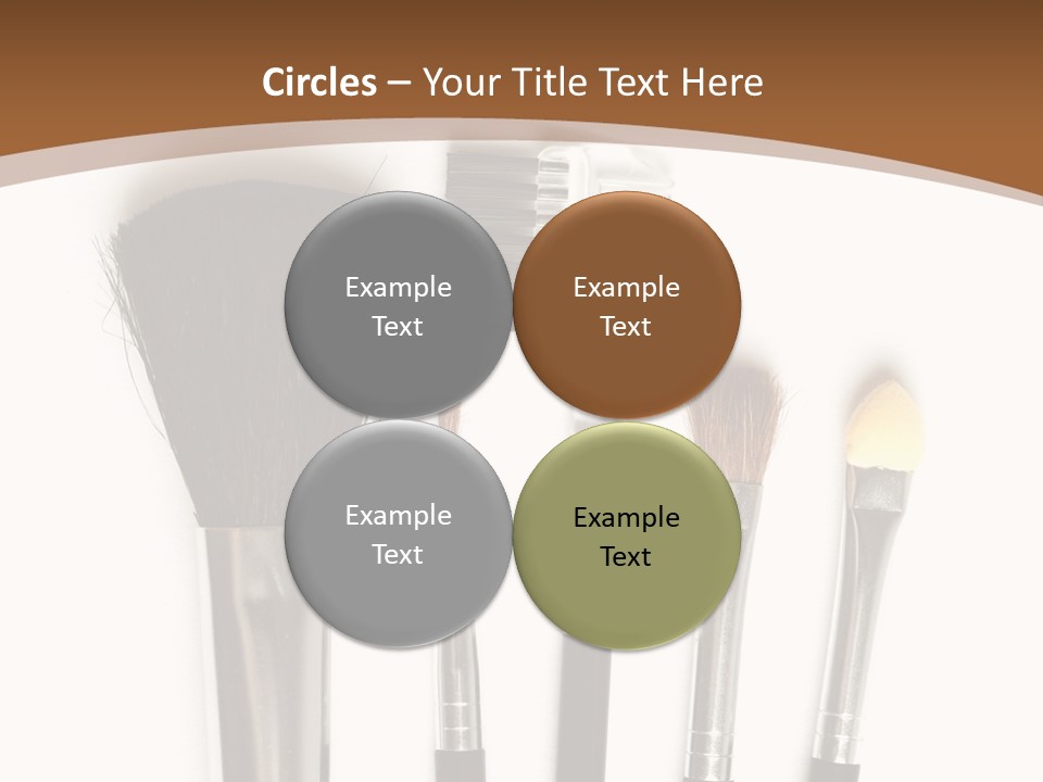 Make White Brush PowerPoint Template