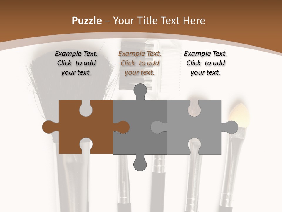 Make White Brush PowerPoint Template