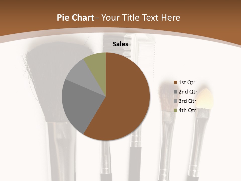 Make White Brush PowerPoint Template