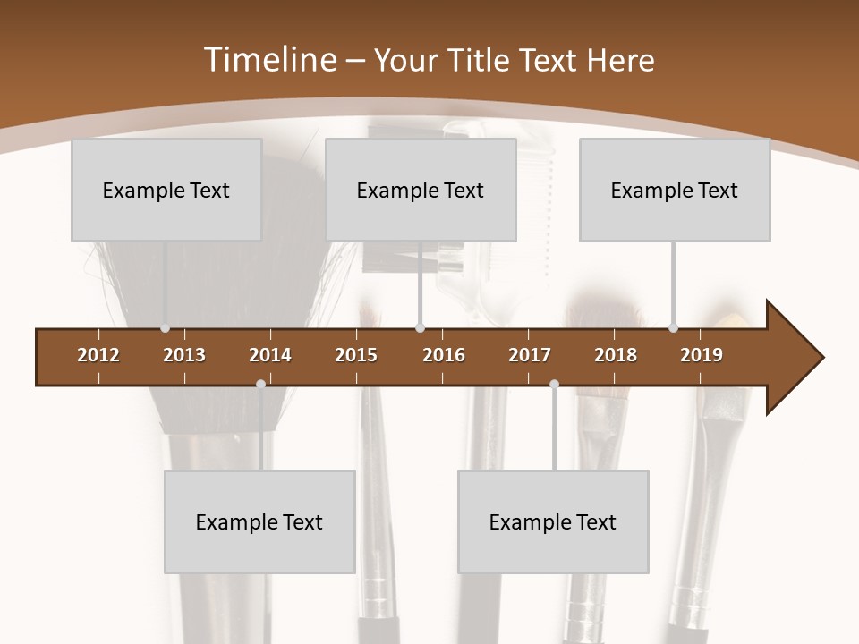 Make White Brush PowerPoint Template