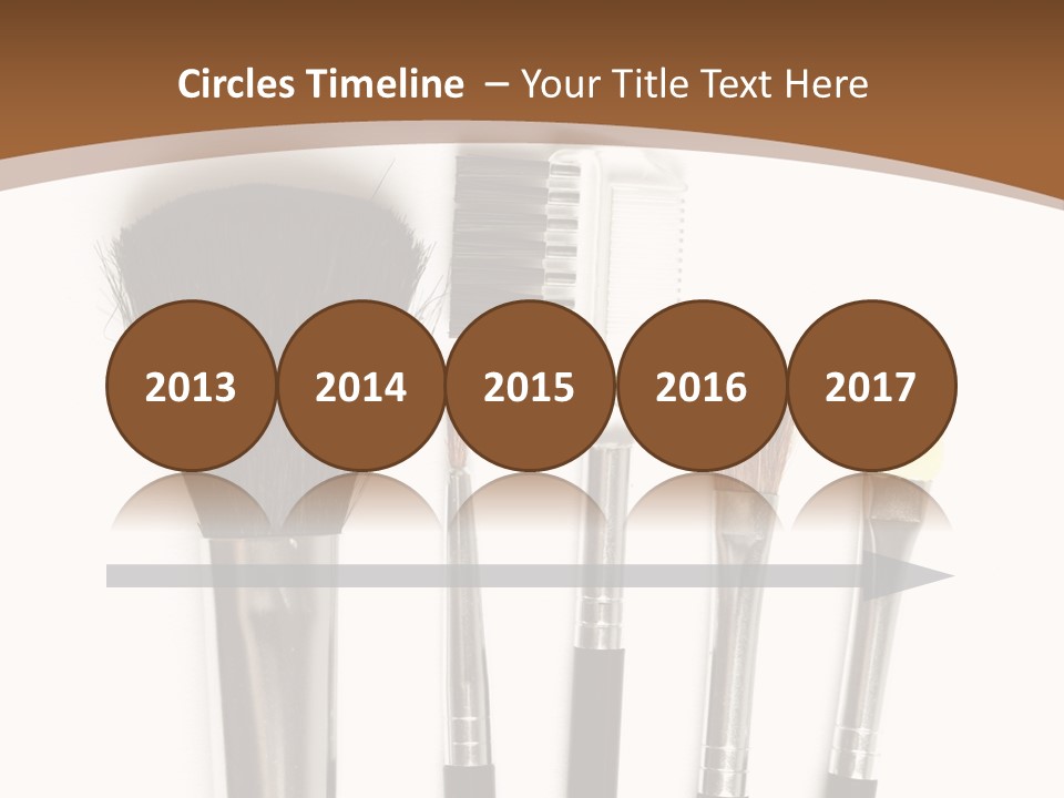 Make White Brush PowerPoint Template