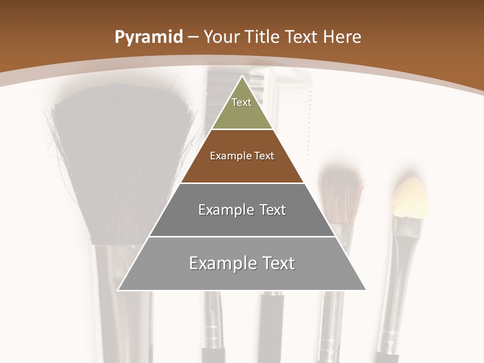 Make White Brush PowerPoint Template