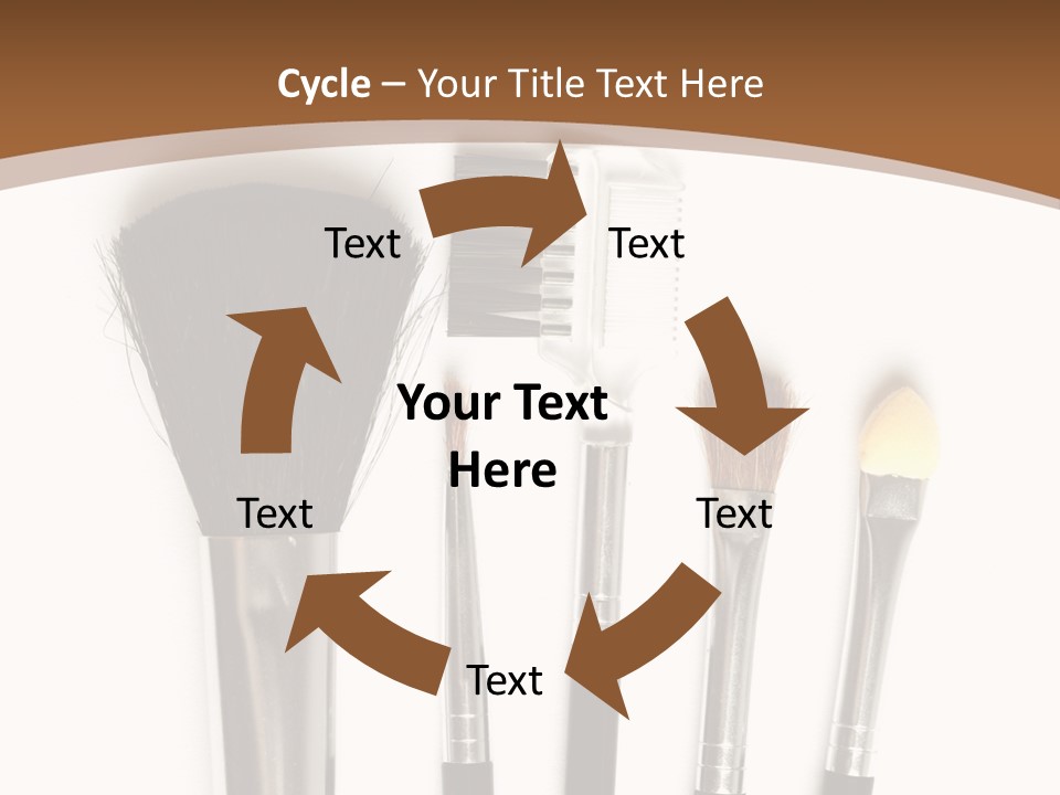 Make White Brush PowerPoint Template