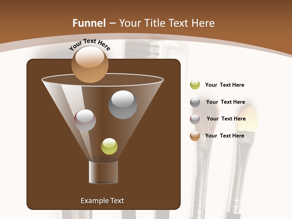Make White Brush PowerPoint Template