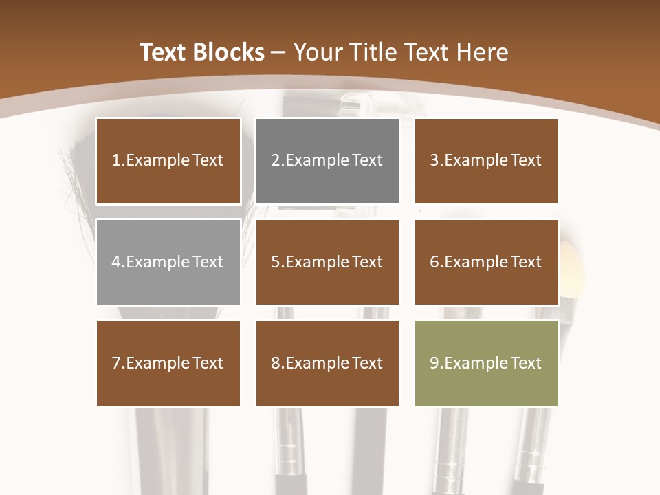 Make White Brush PowerPoint Template