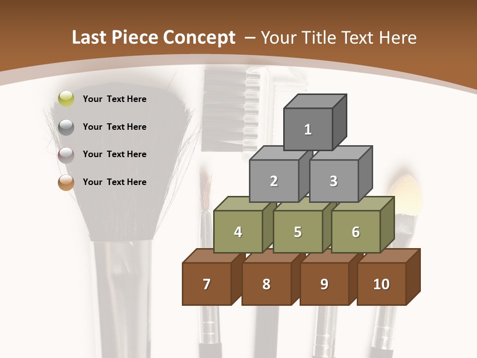 Make White Brush PowerPoint Template