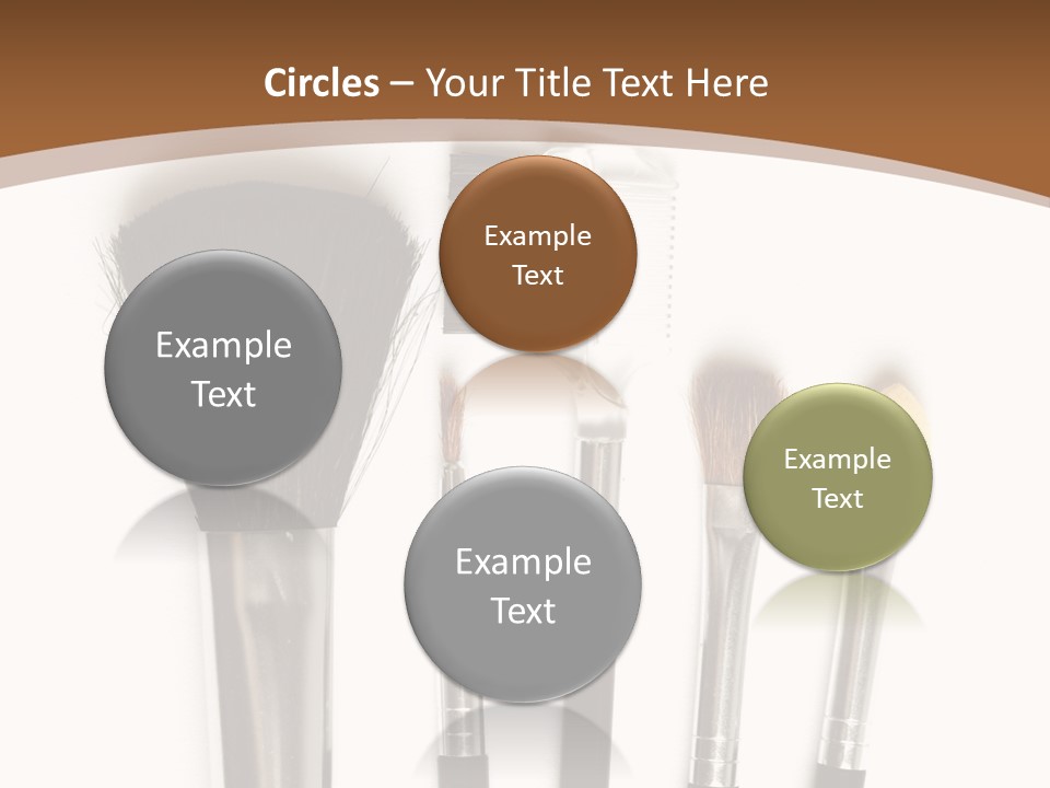 Make White Brush PowerPoint Template