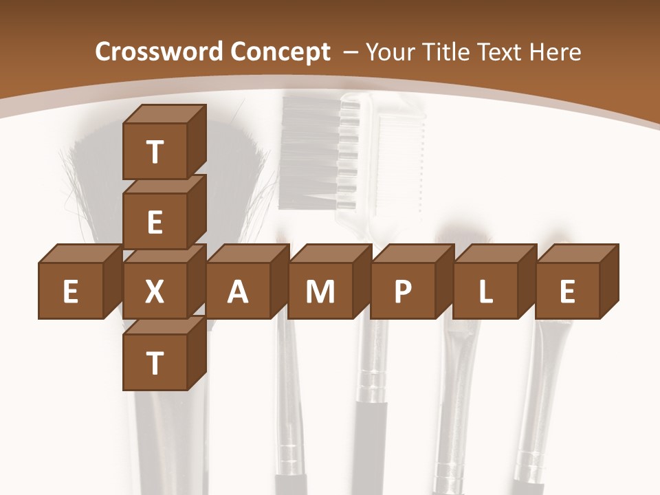 Make White Brush PowerPoint Template