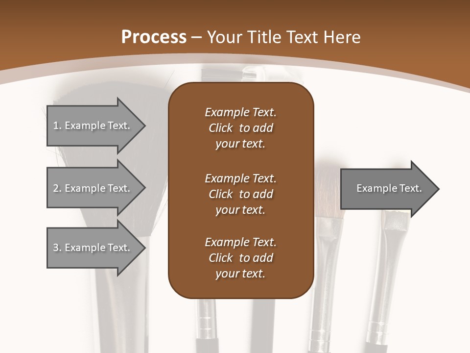 Make White Brush PowerPoint Template