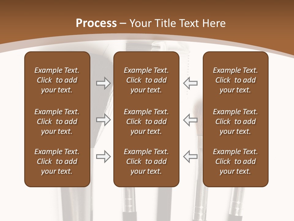 Make White Brush PowerPoint Template