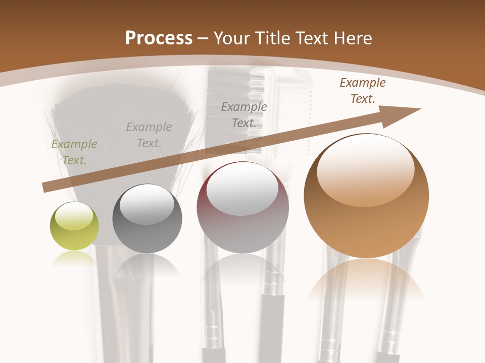 Make White Brush PowerPoint Template