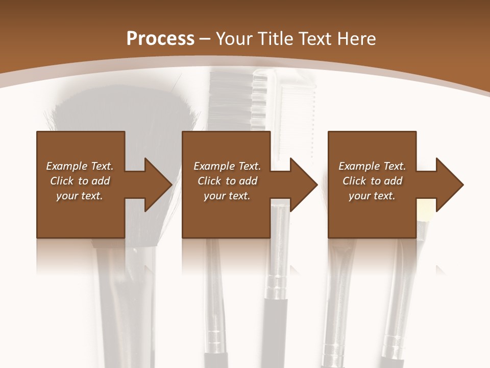 Make White Brush PowerPoint Template