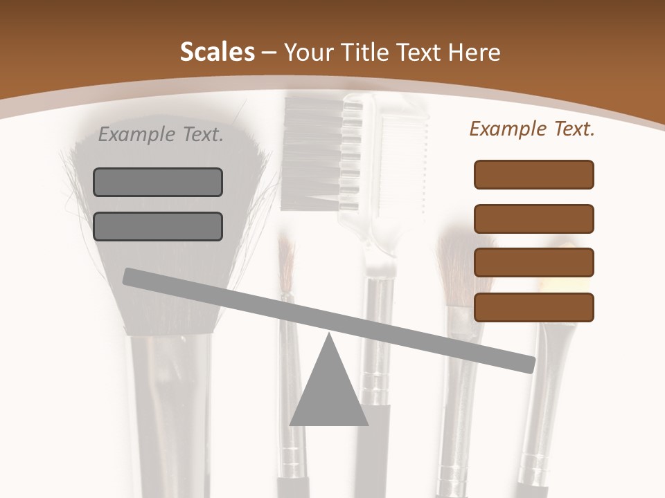 Make White Brush PowerPoint Template