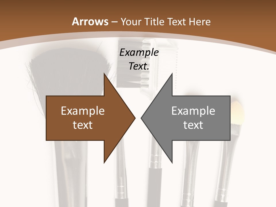 Make White Brush PowerPoint Template