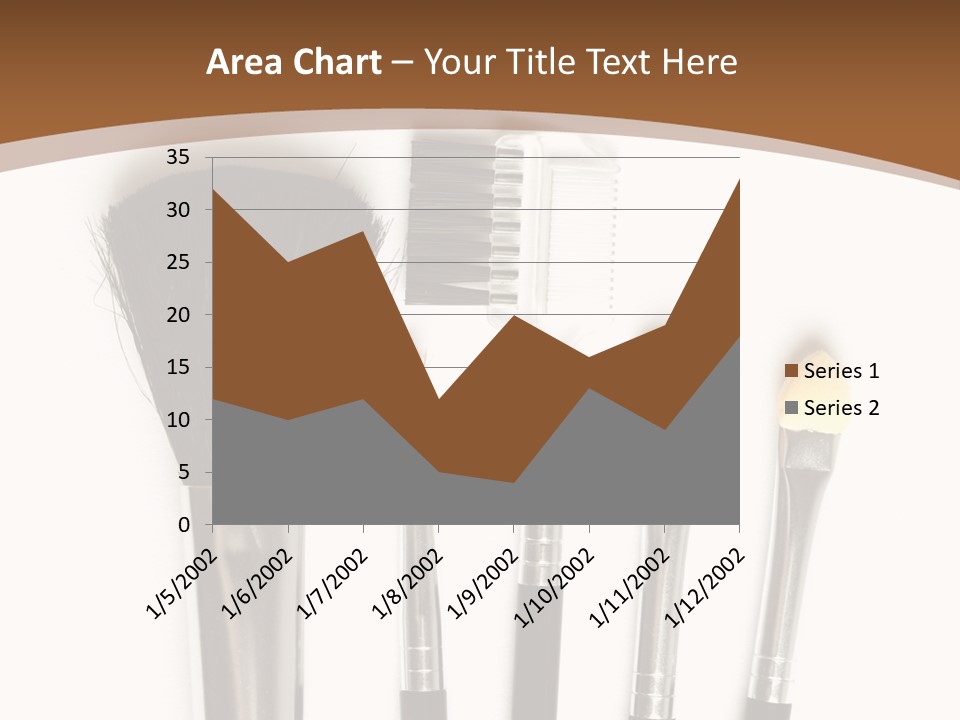 Make White Brush PowerPoint Template