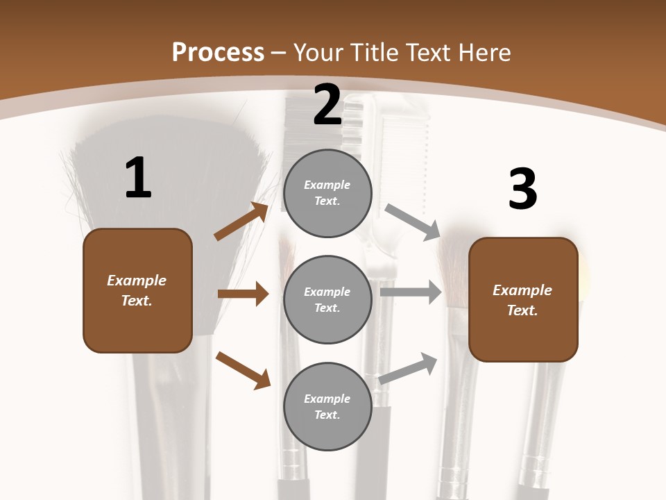 Make White Brush PowerPoint Template