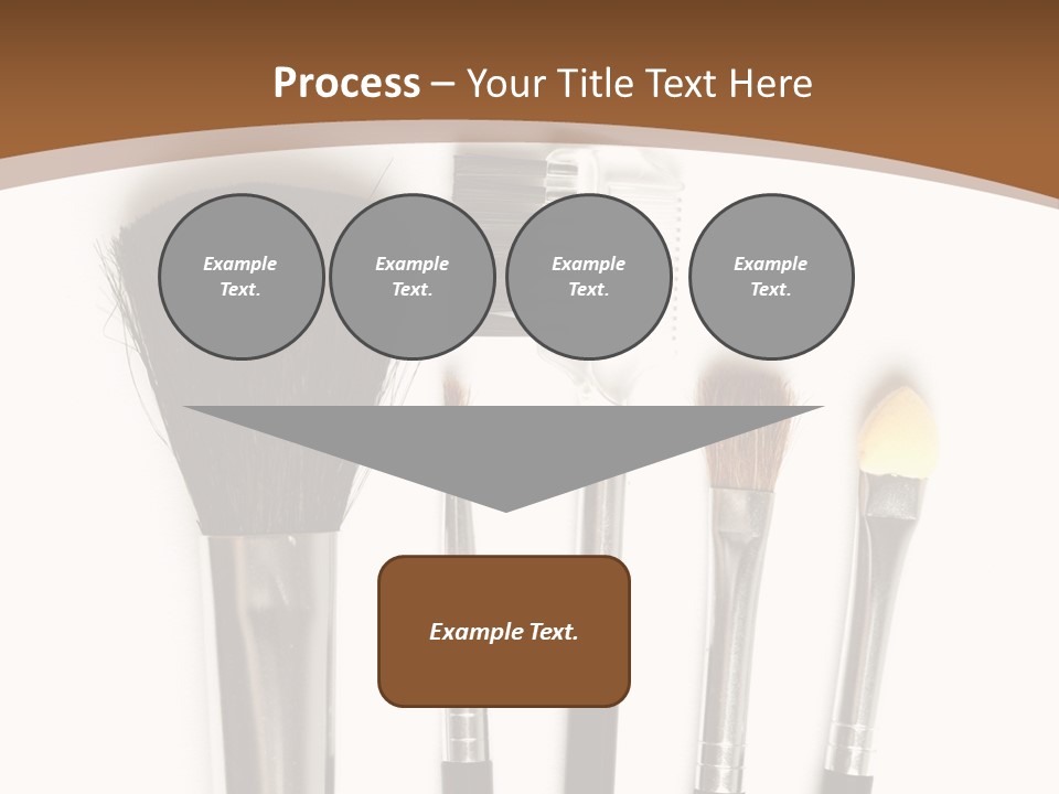 Make White Brush PowerPoint Template