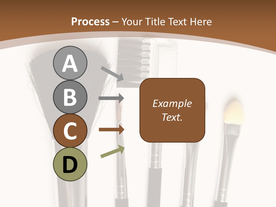 Make White Brush PowerPoint Template