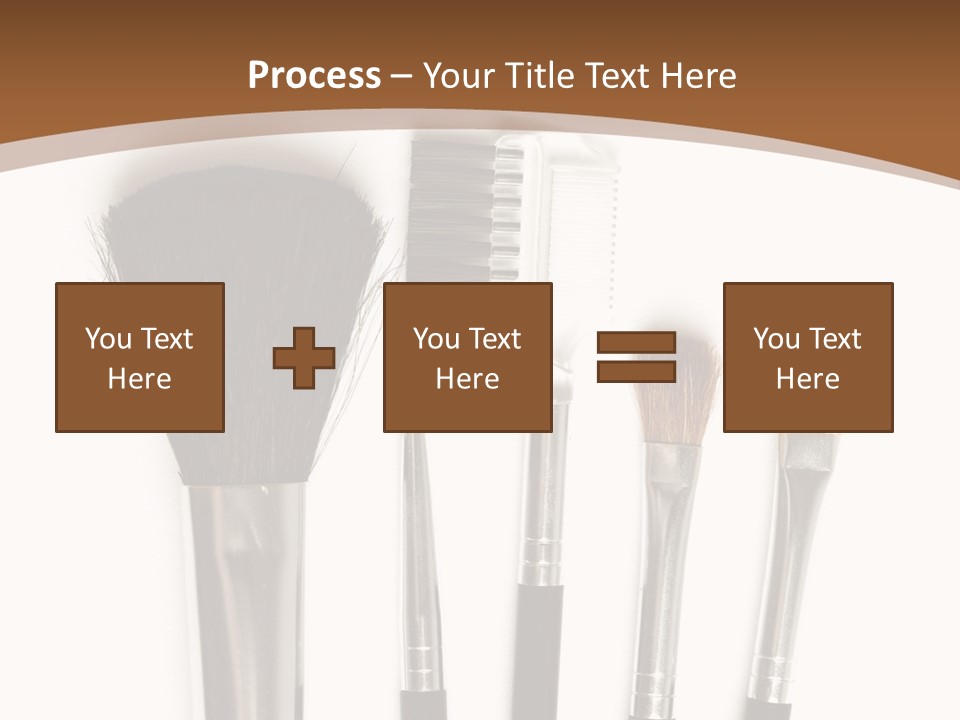 Make White Brush PowerPoint Template