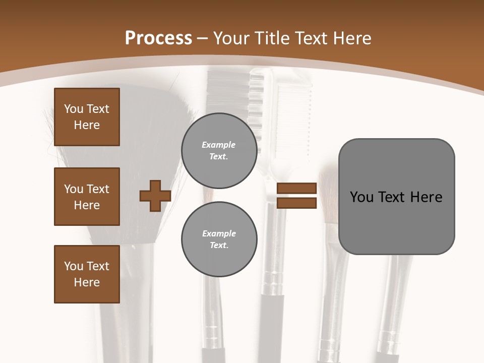 Make White Brush PowerPoint Template
