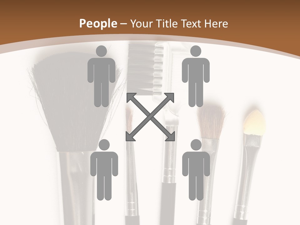 Make White Brush PowerPoint Template